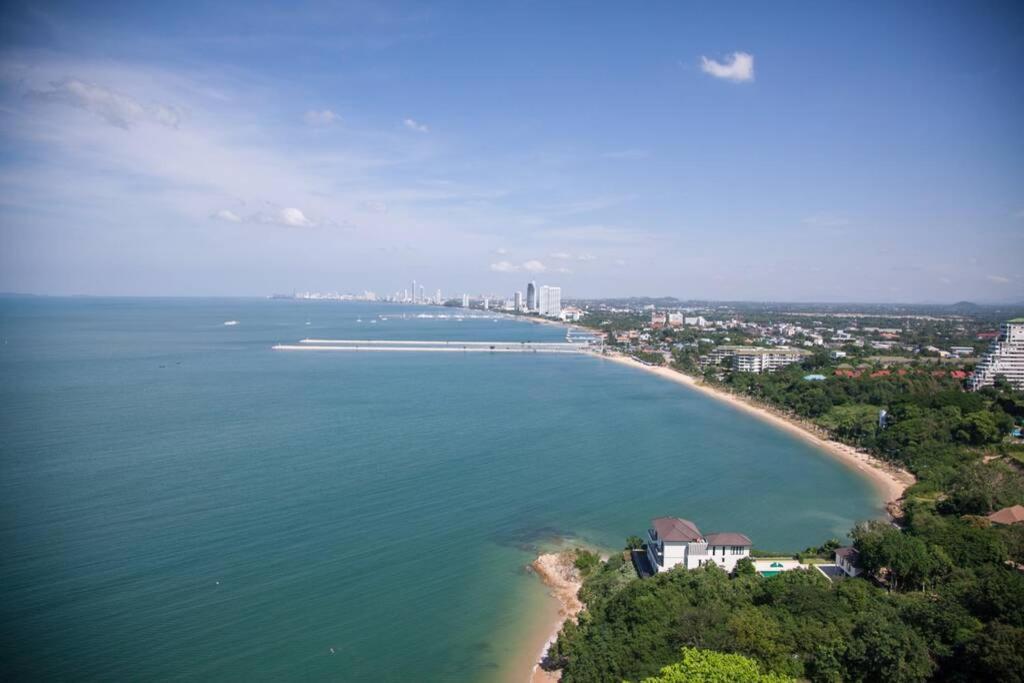Pattaya Seaside Balcony/Beach Front/4 Peoples Na Chom Thian Exteriör bild